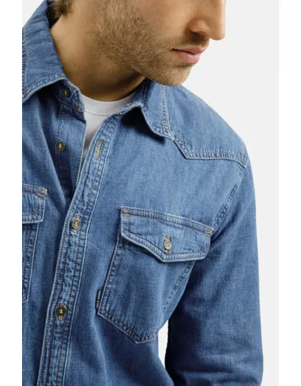 A 222-030 MID BLUE M 