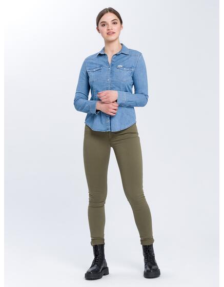 A 535-025 LIGHT MID BLUE M