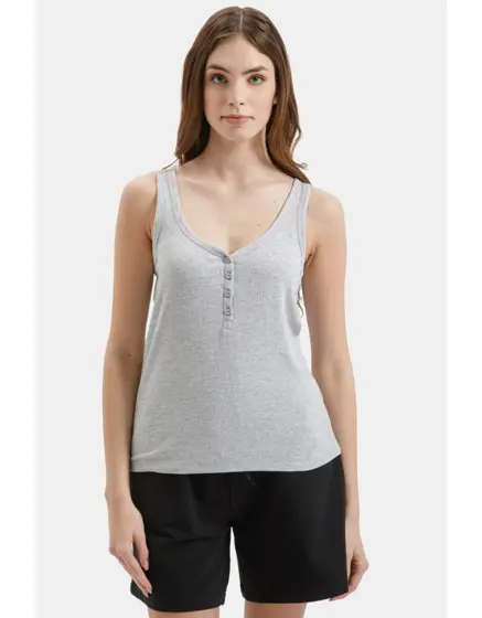 56265-004 GREY MELANGE L 