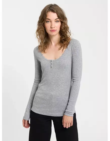 55830-004 GREY MELANGE M