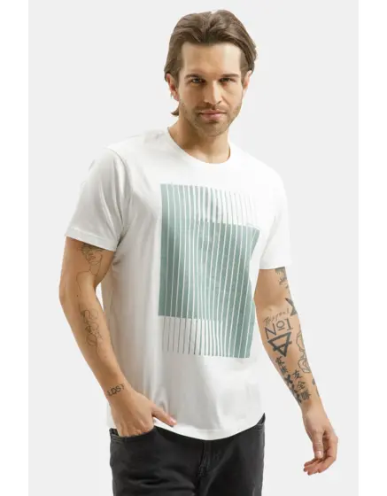 16152-473 WHITE / GREEN M 