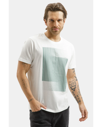 16152-473 WHITE / GREEN M 